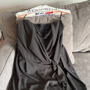 Elegant Black Strapless jumpsuit